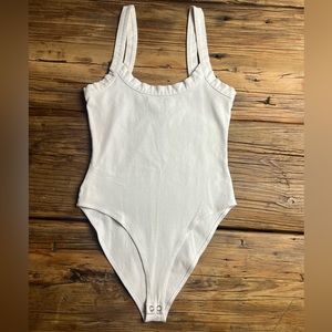White Tank Top Bodysuit